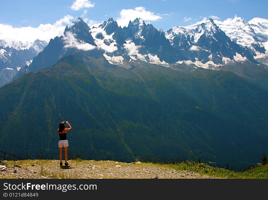 Viewing the alps