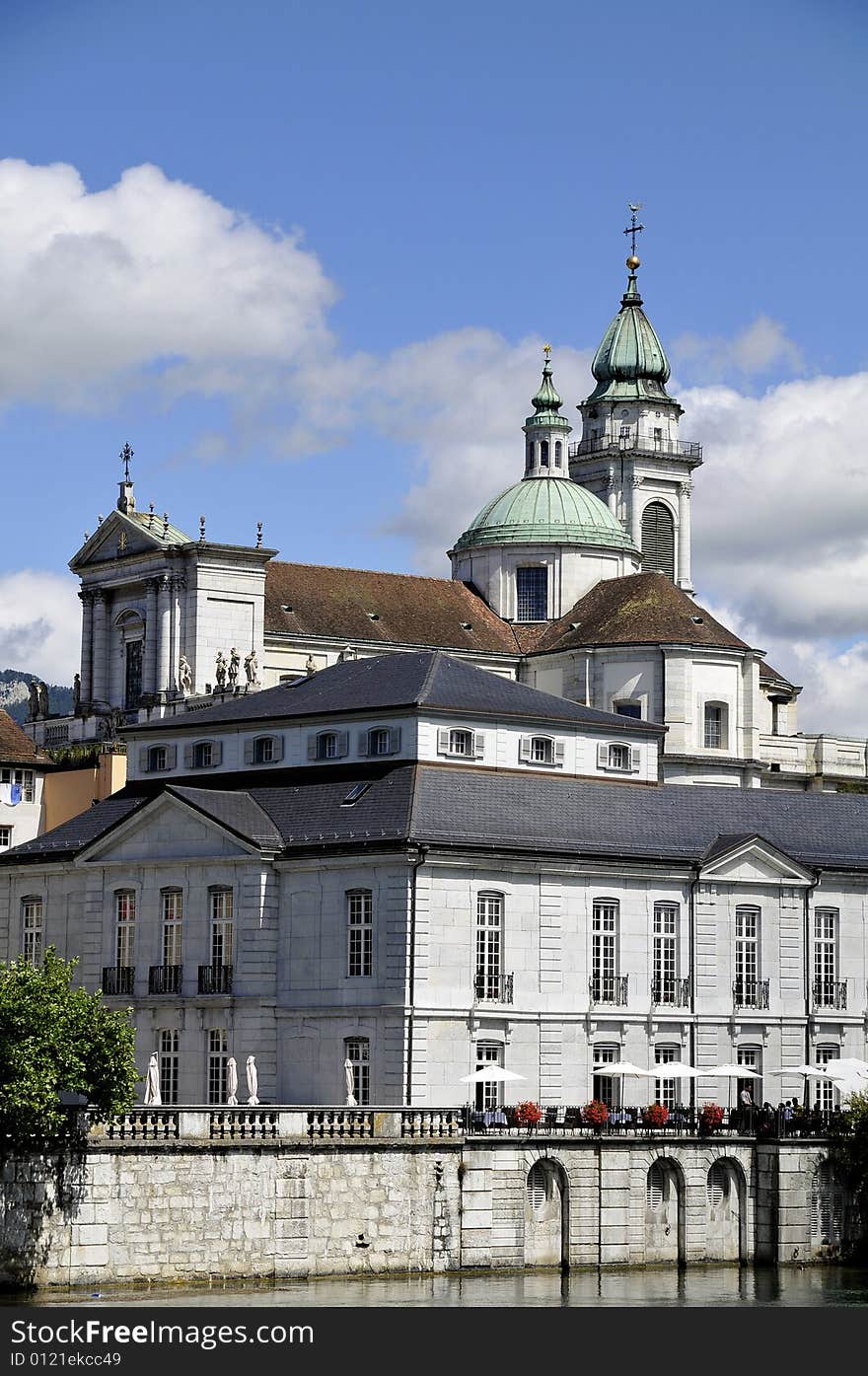 Historic city of solothurn; switzerland. Historic city of solothurn; switzerland