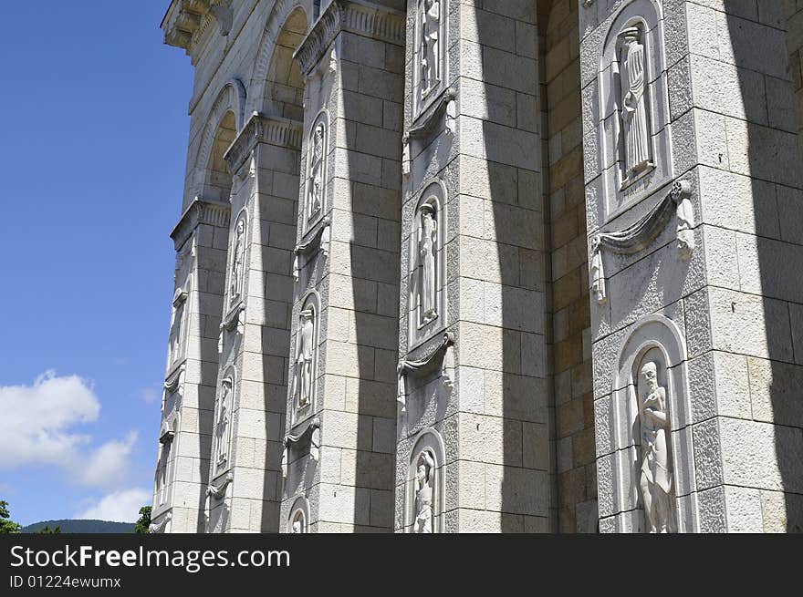 Protestantic church in solothurn; switzerland. Protestantic church in solothurn; switzerland