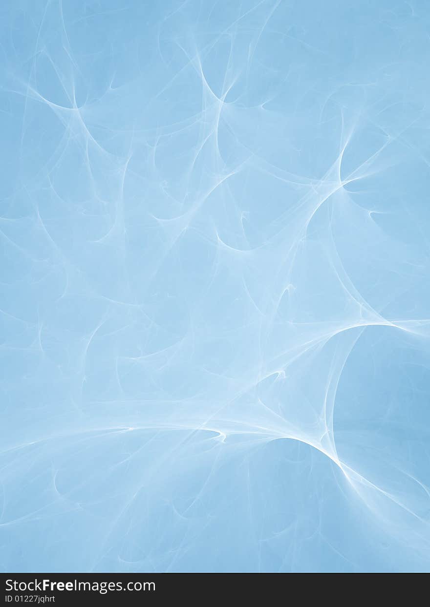 Abstract blue background. Fractal image