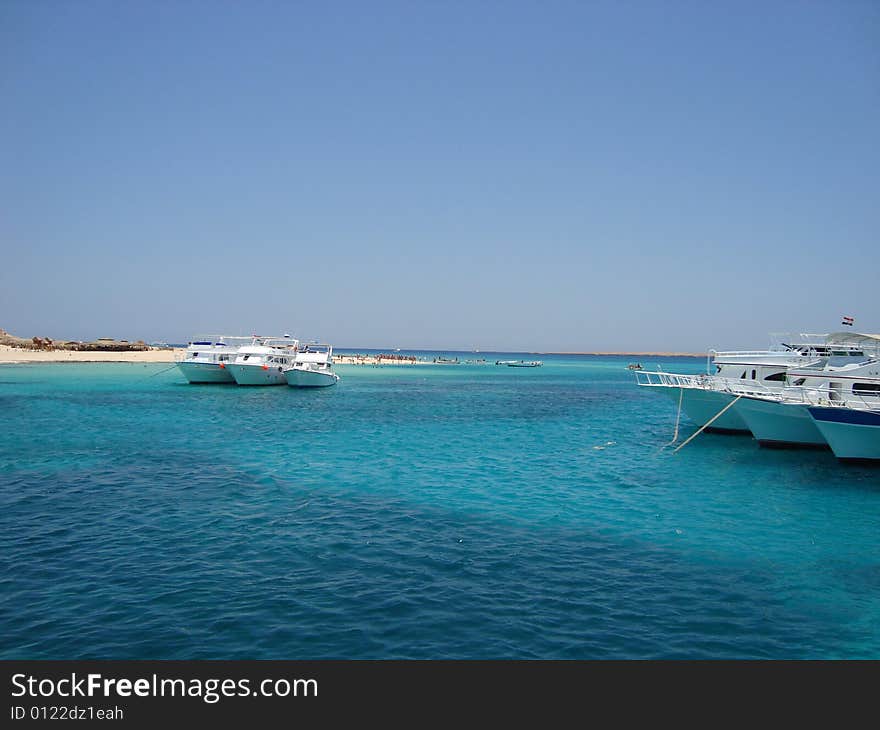 Colours of Red sea