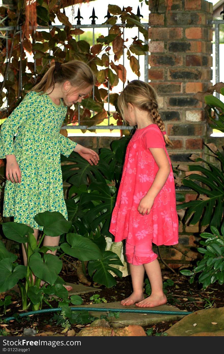 Garden girls