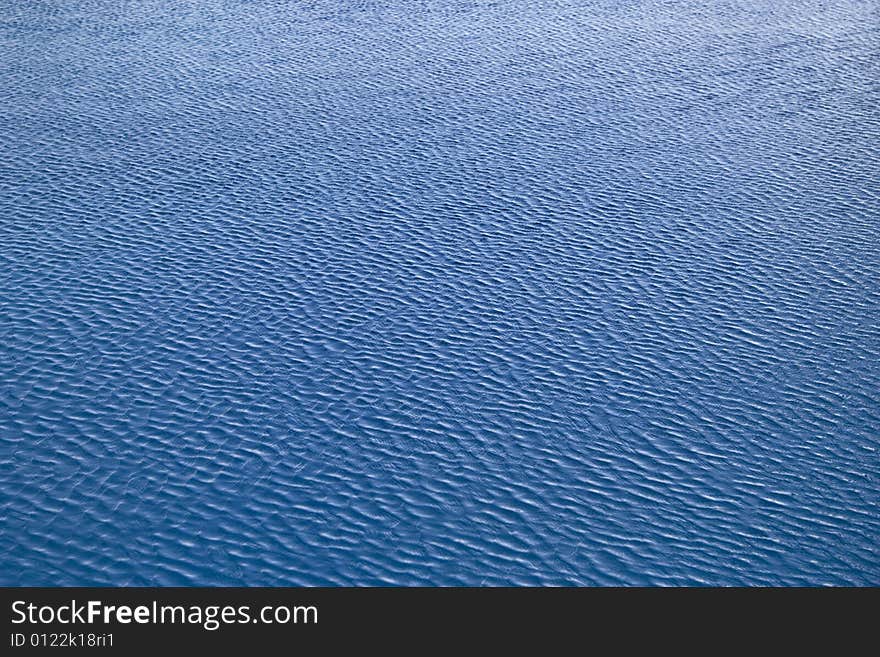 Ripples on the surface of a pool