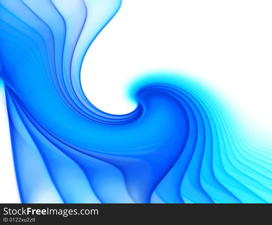 Blue abstract background