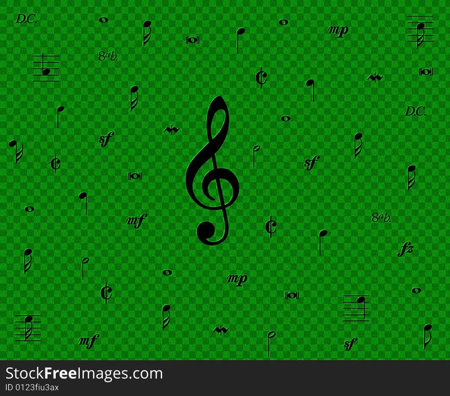 Music notes