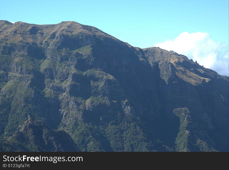 Mountains of madeira.