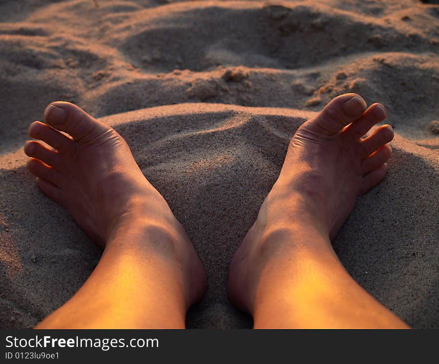 Feet In Twilight