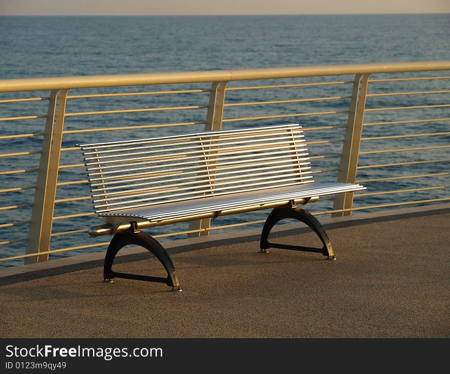 Bench On A Dock