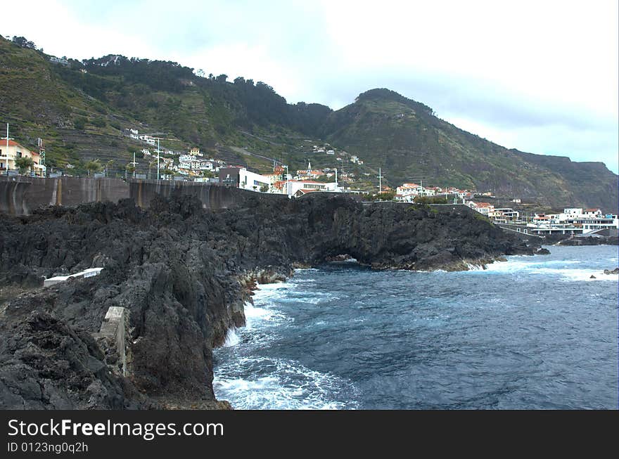 Coast Porto Moniz.