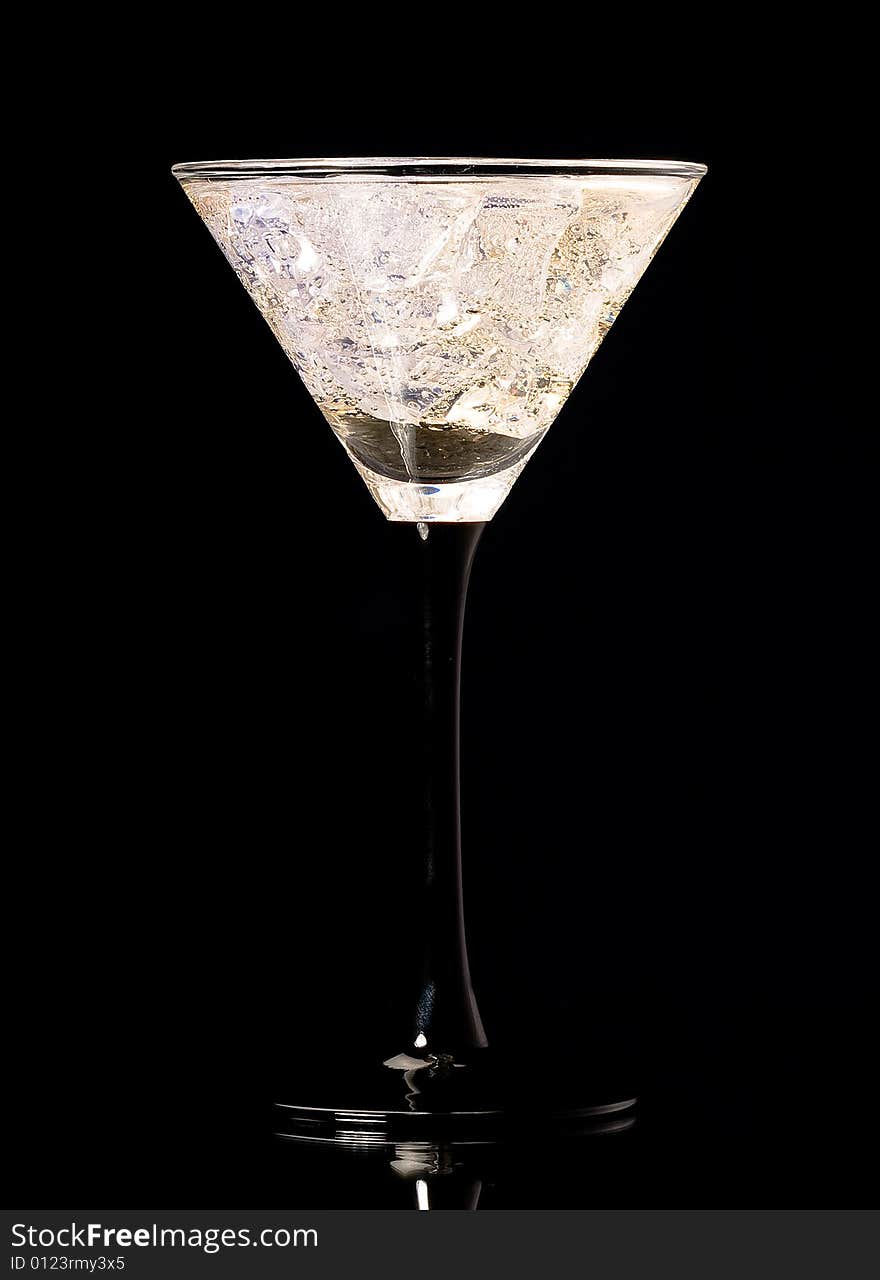 Glass With Martini