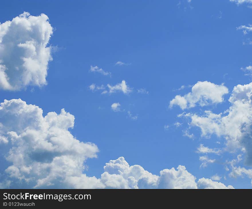 View of nice blua sky