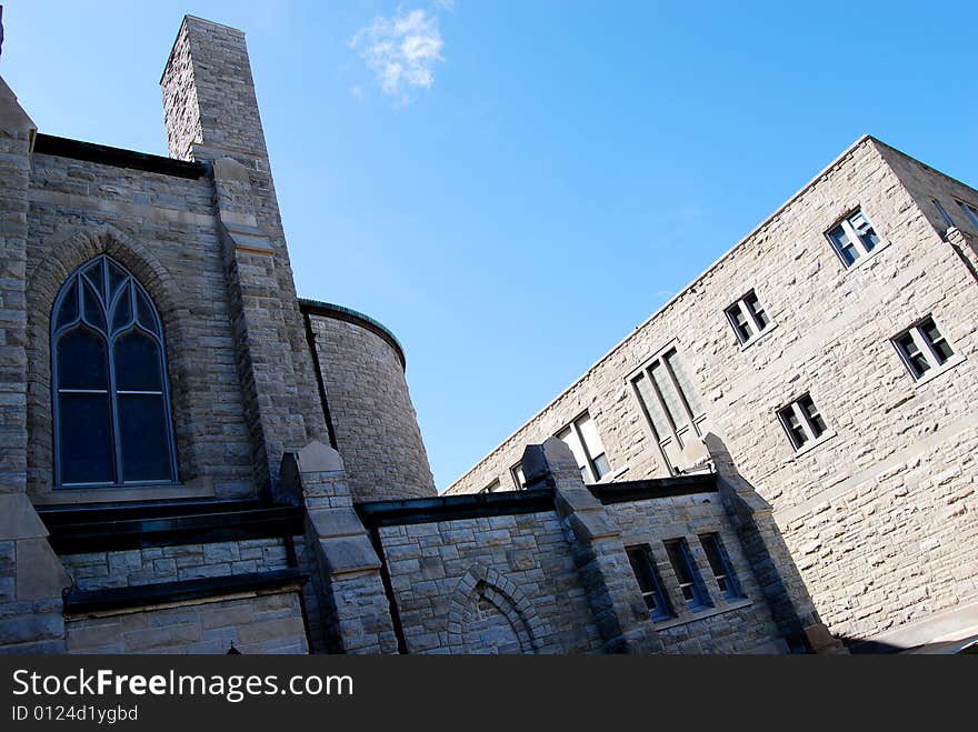 This church was built in Lansing Michigan. This church was built in Lansing Michigan