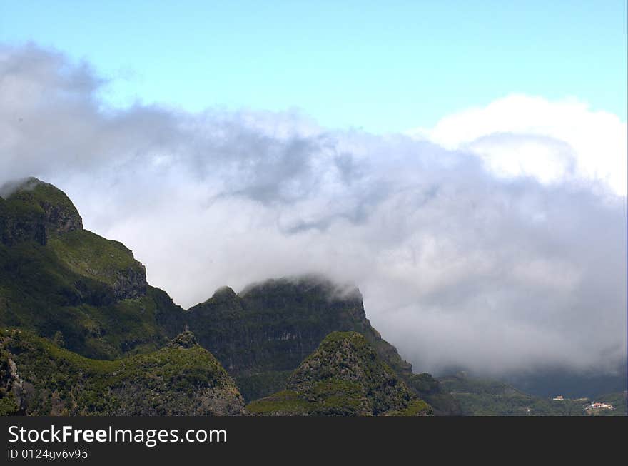 View Of The Mountains.