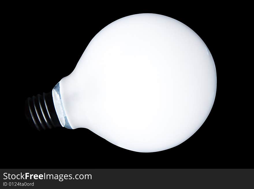 Fluorescent lamp of white colour