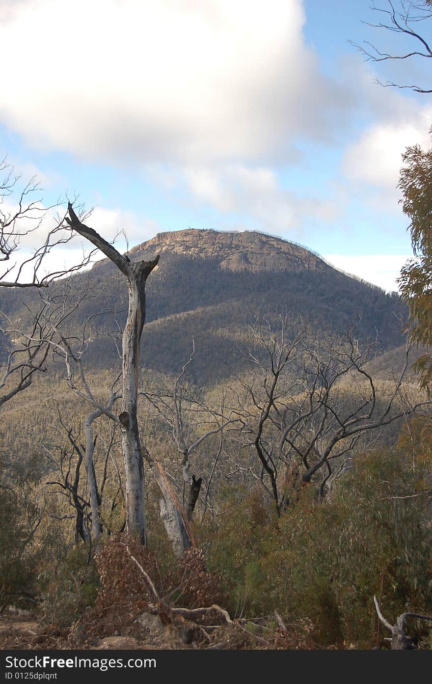 Mount Coree in the Brindabella Ranges in the ACT, Australia