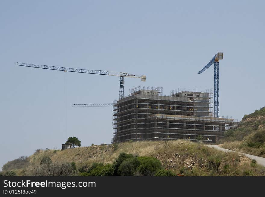 Building Site for an hospital