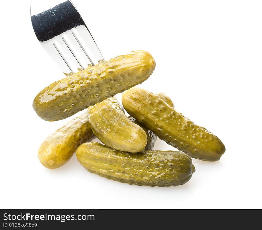 Pickled gherkins