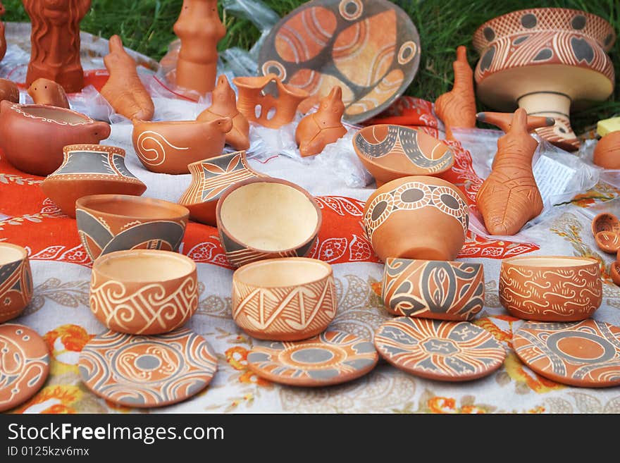 Traditional Ukrainian Cooking Pots