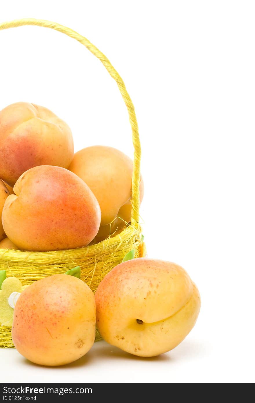 Fresh apricots