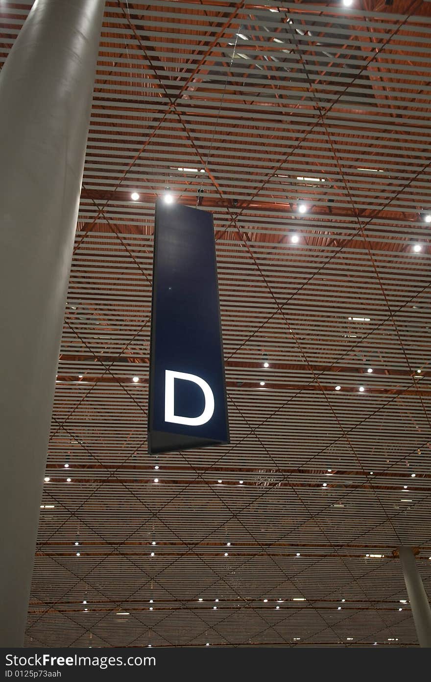 Letter D for Marker light box