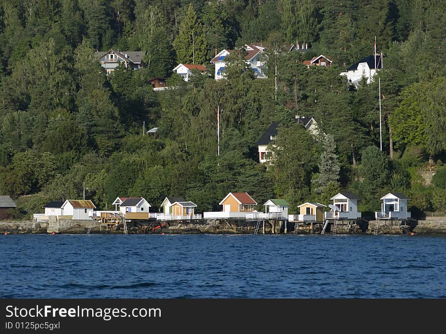 Coastal idyll in Norway