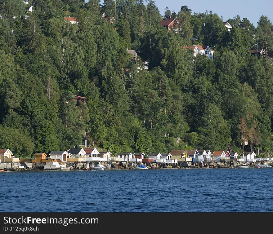 Coastal idyll in Norway