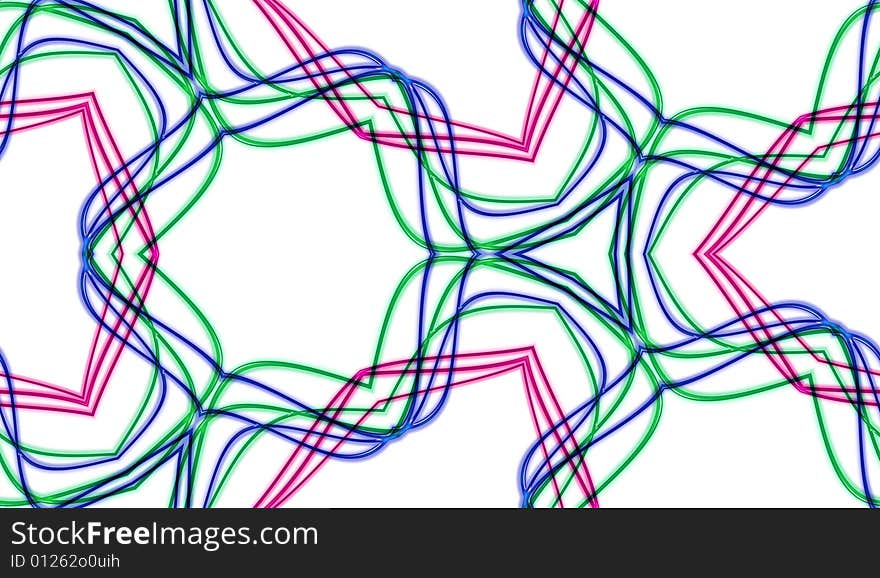 Wavy Line Pattern Background 3