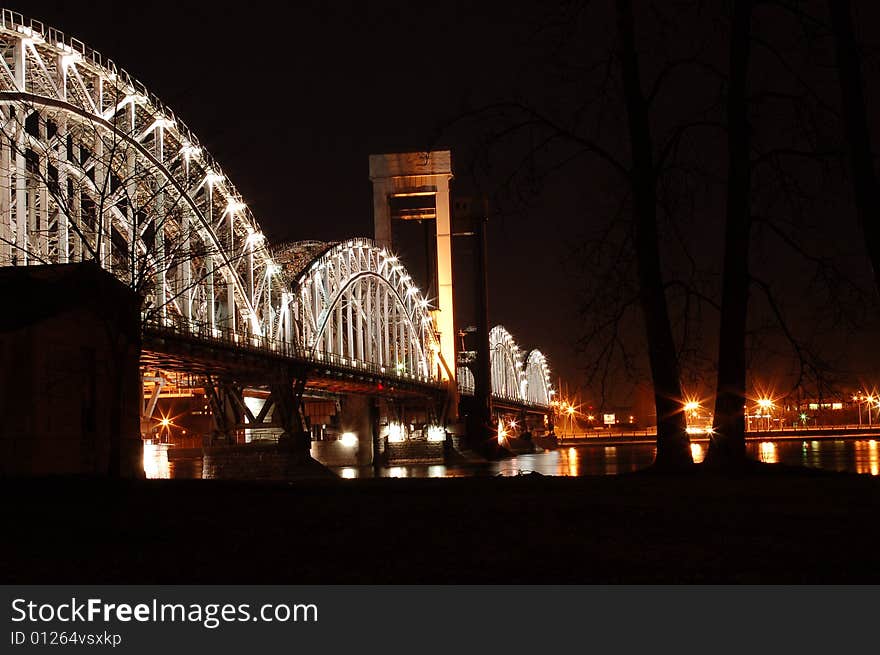 Railroad bridge