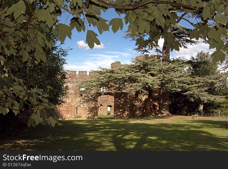 WS Acton-Burnell Castle Ruins