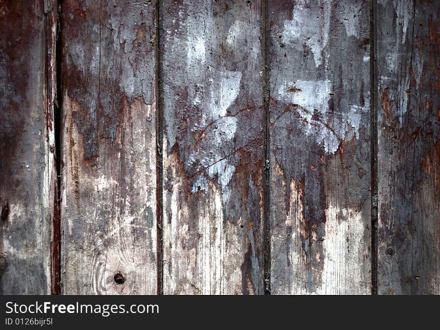 Part of Old Wooden Door. Part of Old Wooden Door