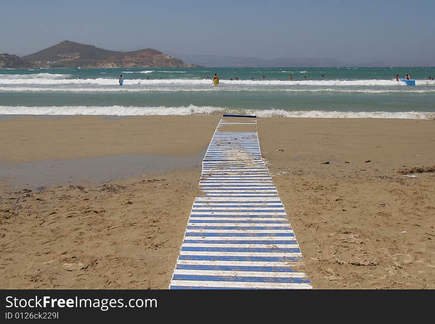 Beach, Naxos, Greece