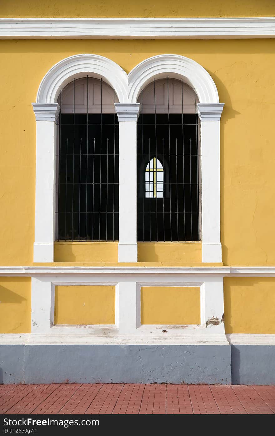 Detail Of The Cathedral De Granada Nicaragua