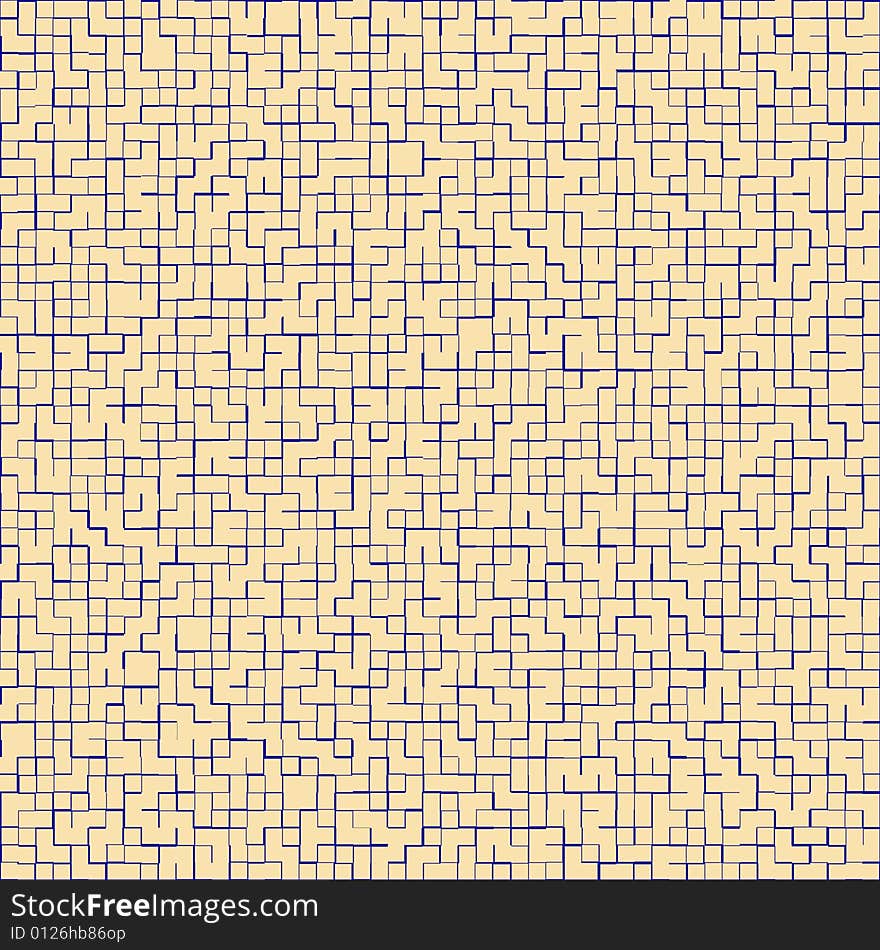 Blue and peach blocks checkered tiles smooth. Blue and peach blocks checkered tiles smooth