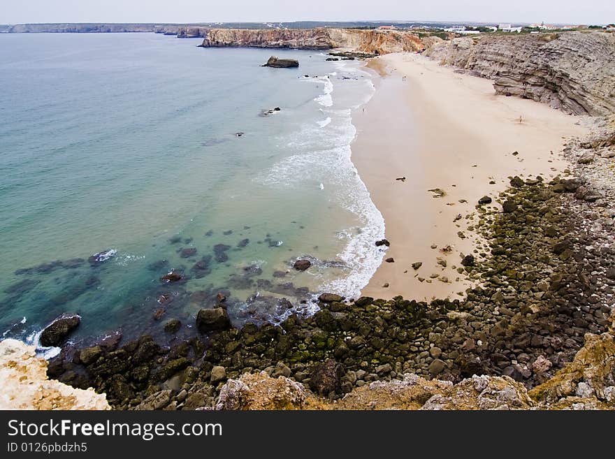 Virgin breach in the Algarve