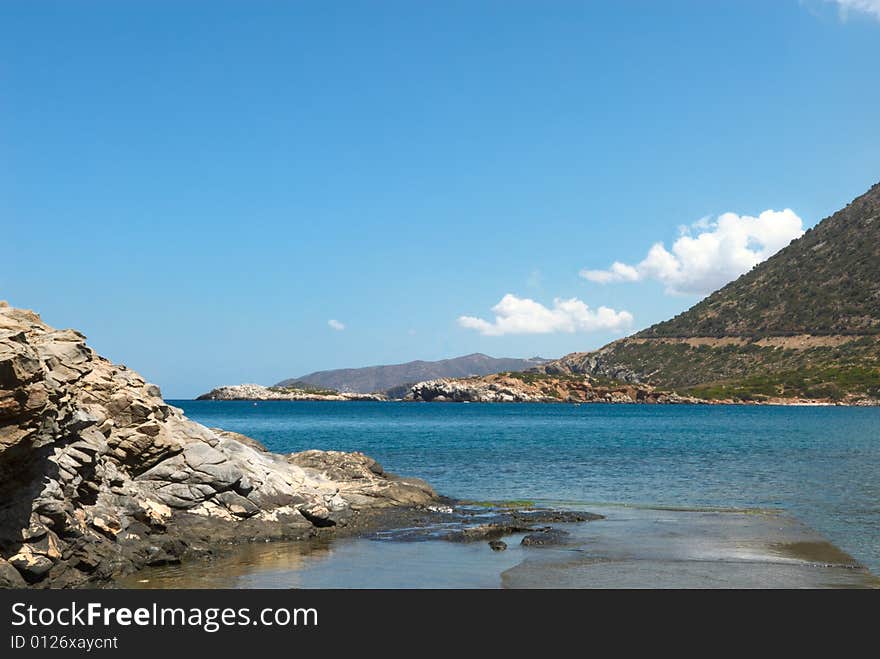 Bali bay. Northern coast of Crete island. Bali bay. Northern coast of Crete island.