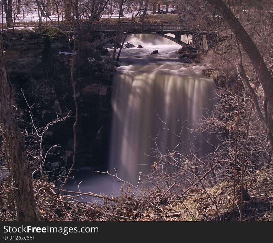 Minneopa Waterfall Awakens