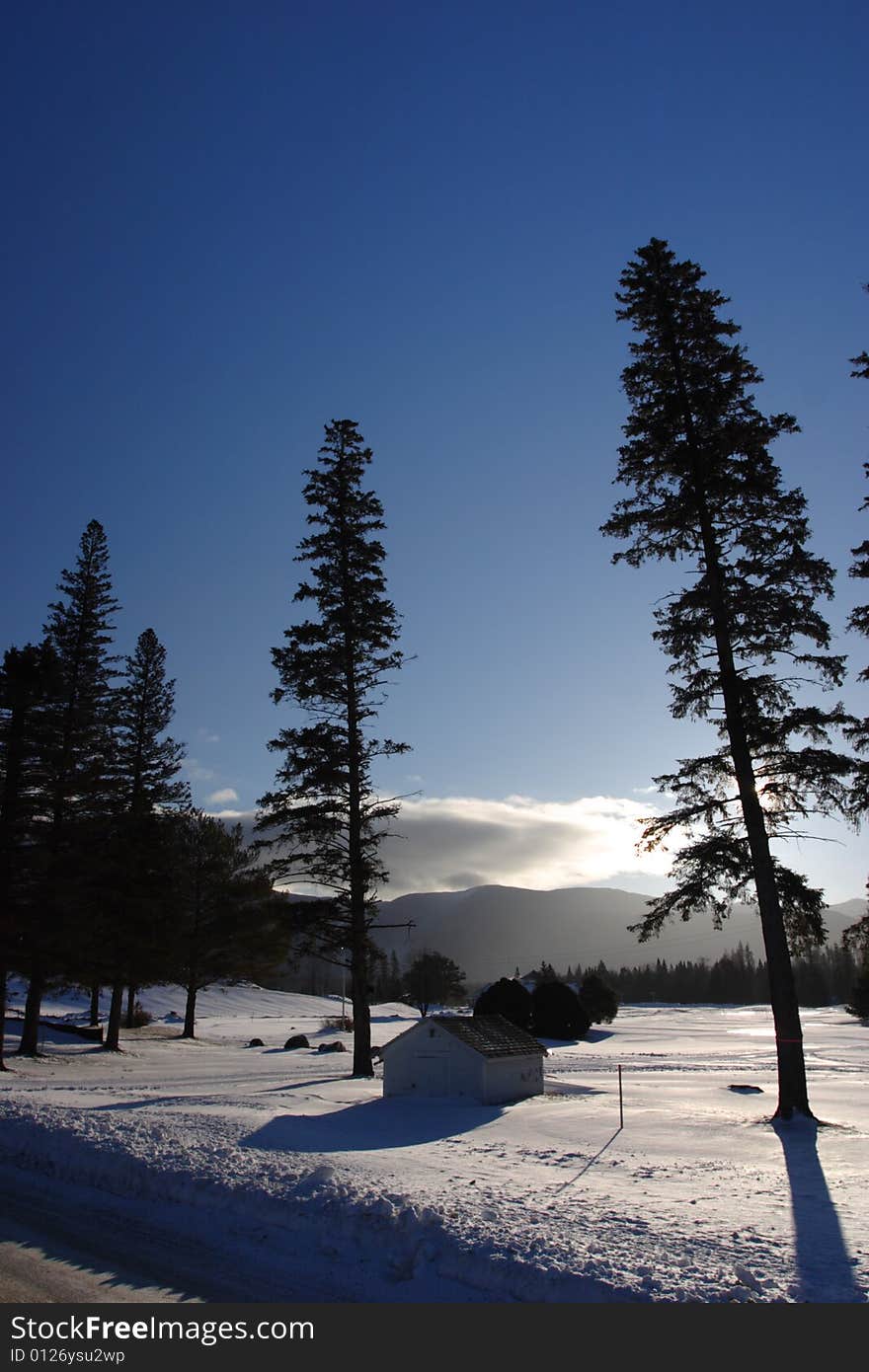 Winter at Bretton Woods, New Hampshire