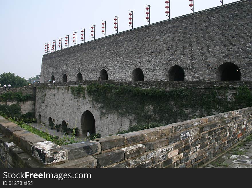 Zhonghua   gate  of  nanking