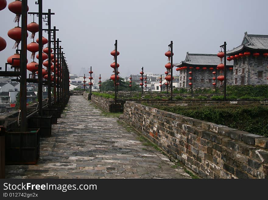 Zhonghua   gate  of  nanking