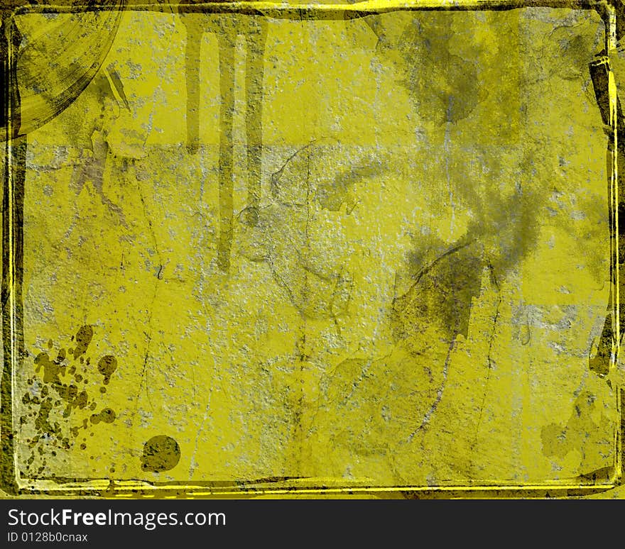 Grunge background with  cracks, dirt, stains, filigree. Grunge background with  cracks, dirt, stains, filigree