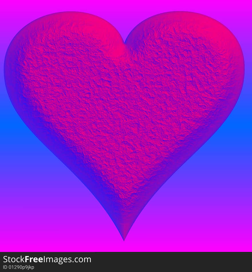 Big Rough Psychedelic Heart