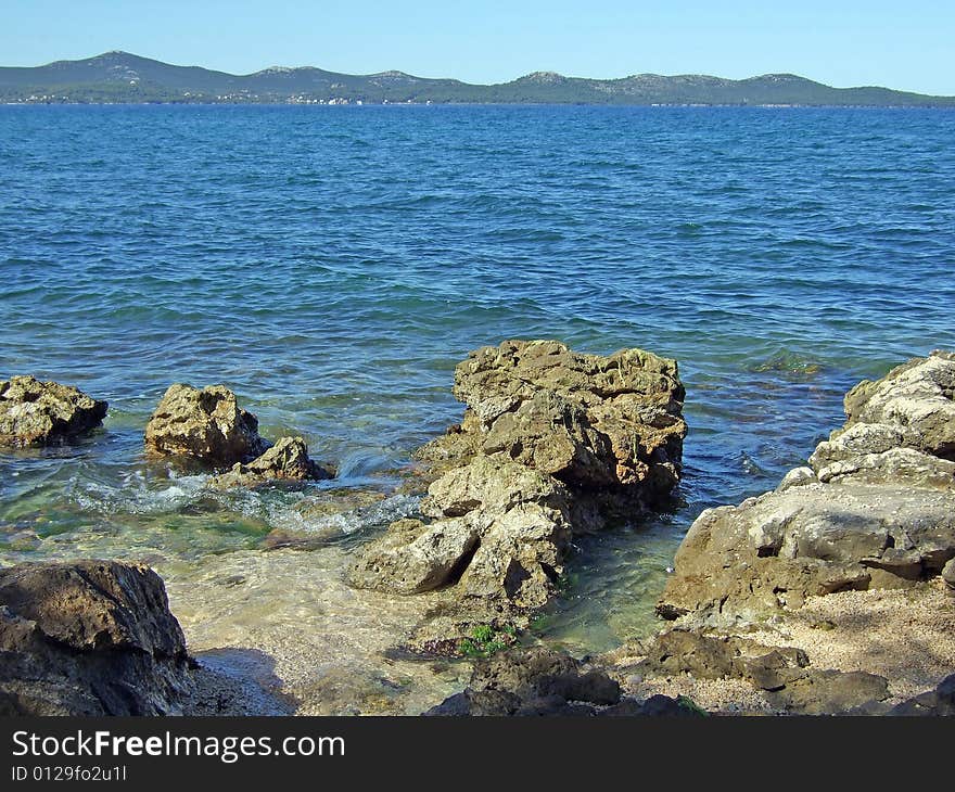 Rocks By The Sea