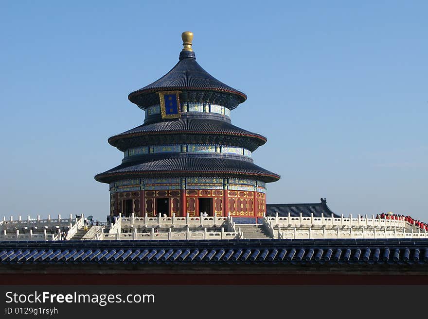 The Temple of Heaven in Beijing china