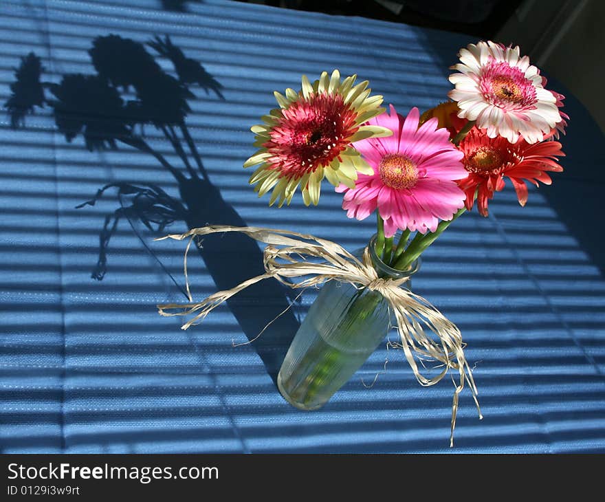 Vase of flowers