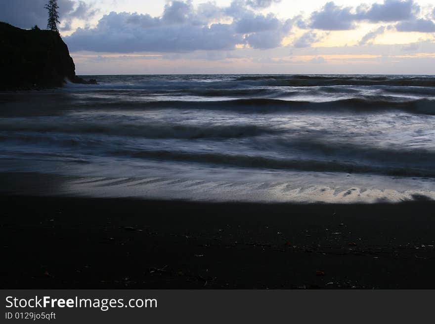 Black Sand Sunrise