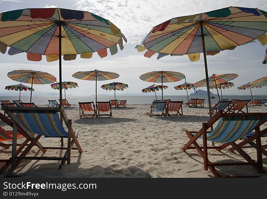 Beach umbrella