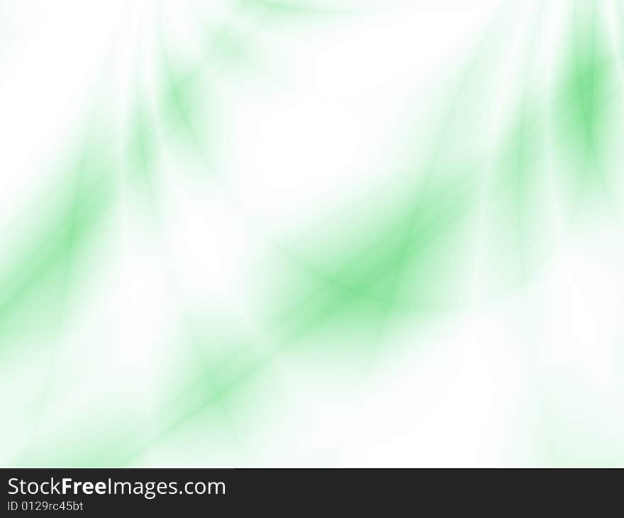 Abstract green background. Fractal image. Abstract green background. Fractal image