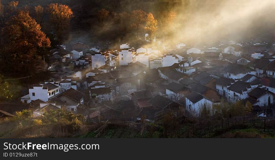 This is a chinese village