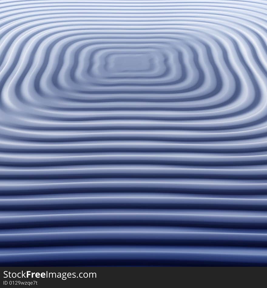 Blue Square Waves 1