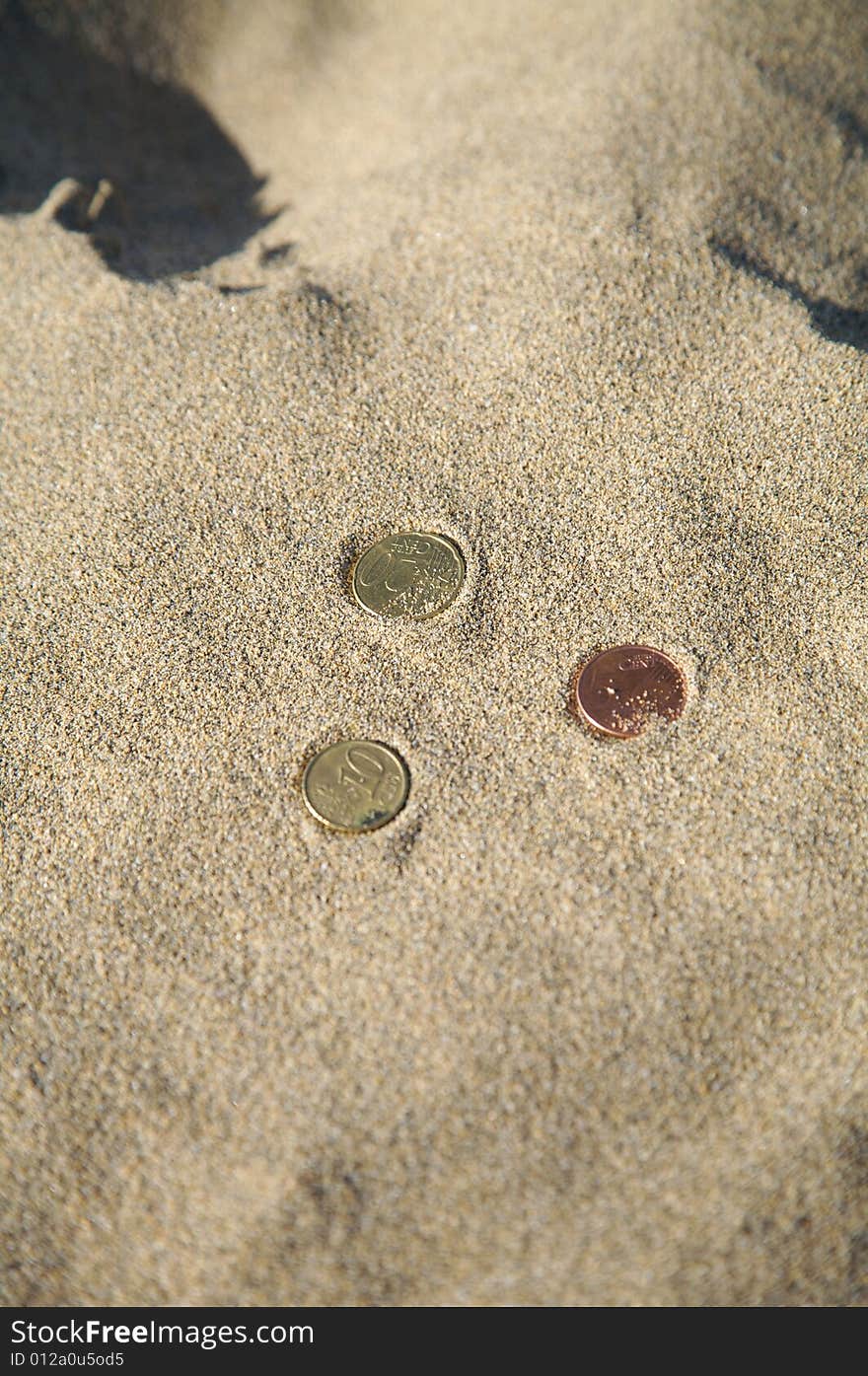 Three Coins At The Beach